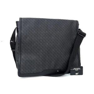 Mont Blanc Charcoal Gray Messenger Bag